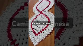 Caminho de mesa crochet crochetando handmade crochê [upl. by Llerrit198]