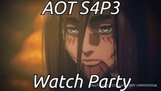 Watching Attack On Titan Season 4 Part 3 Part 2 With Subtitles [upl. by Nevetse]