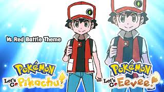 Vs Red Battle Theme Remix  Pokemon Lets Go Pikachu amp Eevee [upl. by Ruhtracm869]