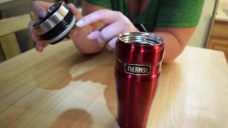 Using and Caring for your Thermos Stainless King 16 oz Travel Tumbler [upl. by Florry]