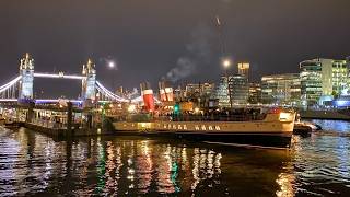 WAVERLEY final departure from London for 2024 [upl. by Aramanta136]