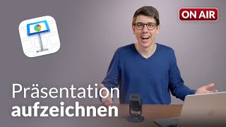 Präsentation als Video aufzeichnen  Apple Keynote Tutorial deutsch [upl. by Ximena56]