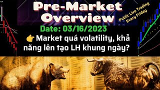 03162023  PreMarket Overview [upl. by Rocher829]