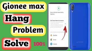 Gionee max Hang Problem Solution  Gionee max heating problem  Gionee max [upl. by Turmel]