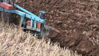 ransomes crawler mg5 ploughing filmed by jake [upl. by Meingolda595]