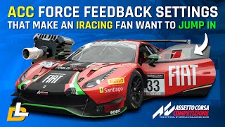 ACC Force Feedback Settings for Fanatec CSL DD That Make Me LOVE IT as an iRacing Veteran [upl. by Ardeahp]