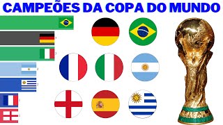 Campeões da Copa do Mundo 1930  2022 [upl. by Solraced]