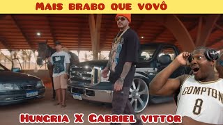 Hungria  Mais Brabo Que Vovô part Gabriel Vittor Video Clipe Oficial  REACT [upl. by Rikki895]