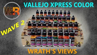 Vallejo Xpress Colour Wave Two [upl. by Eeb]