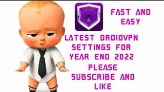 Latest DroidVPNSettings For Netone End Of Year [upl. by Fu]