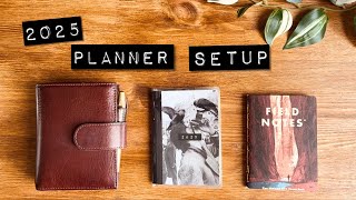 2025 Planner Setup in Passport Moterm Travelers Notebook [upl. by Ardyce356]