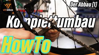 UpgradeErneuern deiner SchaltungBremse  Umbau Shimano GRX Teil 1  Der Abbau  vitbikesTV [upl. by Enilrac117]