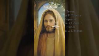 Venid Adoremos TenorHelga FTobella navidad christmas shorts short jesus shortvideo musica [upl. by Epner]