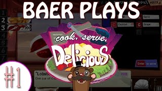 Lets Play Cook Serve Delicious Pt 1  Baers Beers [upl. by Strep]