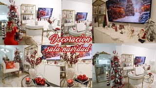 IDEAS PARA DECORAR LA SALA ESTA NAVIDAD 🎄DECORACION NAVIDAD 2024🎁 [upl. by Cassell430]