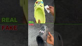 Crocs Authenticity Check How to Tell If Yours Are Real crocs tips vivacrocs fakeorreal [upl. by Aneen]