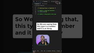 Mastering Arrays in TypeScript 🚀  TypeScript Interview Tips 🎯 codewithkg codinginterview [upl. by Odlanier]