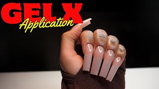 How To Do Gel X Nails At Home  Beginner Friendly Tutorial  Make Your Nails Last [upl. by Honoria739]