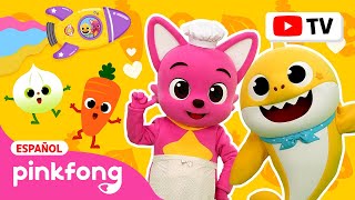 Bienvenidos al Restaurante ÑomÑom😋  Canta amp Baila  Canciones Infantiles  Pinkfong en español [upl. by Rolan712]