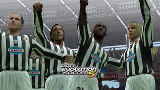 Juventus  Pro Evolution Soccer 5 PS2 [upl. by Lethia]