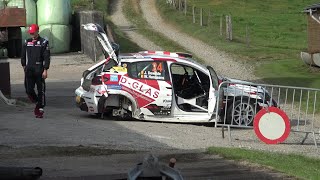 East Belgian Rally 2021 Crash and Mistakes by TGG Rallye BRC [upl. by Aniras336]