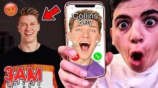 DO NOT CALL COLLINS KEY AT 3AM OMG HE BROKE INTO MY HOUSE [upl. by Drolet]