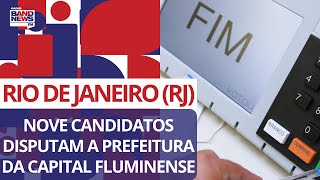 Rio de Janeiro RJ Nove candidatos disputam a Prefeitura da capital fluminense  Eleições 2024 [upl. by Lamond]