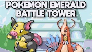 Pokemon Emerald Battle Tower  Ribbon Master Challenge Day 9 [upl. by Mara]