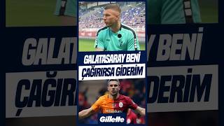 Lukas Podolski Galatasaray Beni Çağırırsa Giderim [upl. by Airemaj]