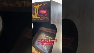 Street Fighter II actual arcade from the late 80s in my garage Free streetfighter arcade retro [upl. by Atin]