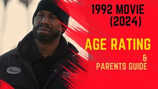 1992 Movie 2024 Age Rating amp Parents Guide  Is It Safe for Kids [upl. by Nidnarb]