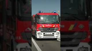 Brandweer bree naar demo brand [upl. by Allina]