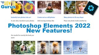 New Features in Adobe Photoshop Elements 2022 [upl. by Ekoorb177]