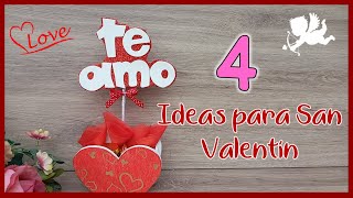 4 DULCES IDEAS PARA REGALAR EN SAN VALENTÍN 2023  Dulceros para regalar o vender en el día del amor [upl. by Danziger]