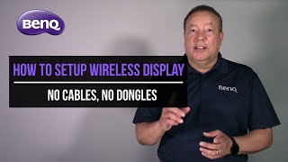 How to Wirelessly Connect and Display your Computer on a BenQ Smart Projector [upl. by Ricarda]