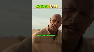 Dwayne Johnsons EPIC Funny Face Moment 😂💥 rock shorts funny memes comedy comedygold [upl. by Ddet]