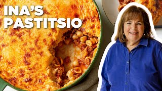 Ina Gartens FanFavorite Pastitsio  Barefoot Contessa  Food Network [upl. by Ahsinned]