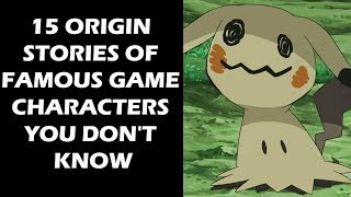 15 Weird And Serious Origin Stories of Video Game Characters You Dont Know [upl. by Nageam]