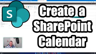 How to Create a Calendar in SharePoint  Microsoft SharePoint  2022 Tutorial [upl. by Ybbed]