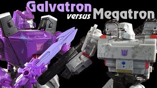 GALVATRON VS MEGATRON  part 2 Transformers Stopmotion [upl. by Votaw]