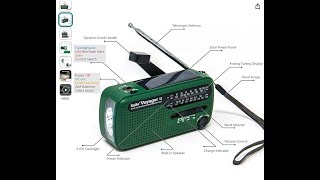 Prepper Radio  WB  SW  FM  AM emergency RADIO prepper Radio [upl. by Kessler]