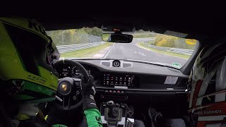 Kévin Estre passenger lap on the Nordschleife  Porsche 911 GT3 RS 992 [upl. by Cain]