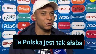 MBAPPE PO MECZU Z POLSKĄ [upl. by Dwaine]