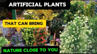 Bring Nature Indoors  Artificial Plants For Home And Outdoors [upl. by Lebezej]