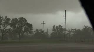 Derecho Slams Hutchinson KS with Destructive Winds  May 19 2024 [upl. by Phillis]