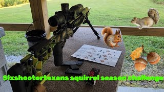 Cz457 mtr mdt acc chassis squirrel season challenge sixshootertexan [upl. by Aihsirt]