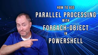 How to Invoke Parallel Processing with ForEachObject in PowerShell 7 [upl. by Millie]