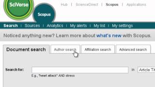 How to Find an Authors h index [upl. by Ernesta]