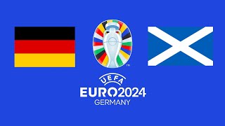 GERMANY  SCOTLAND  HIGHLIGHTS  UEFA EURO 2024 [upl. by Sifan456]