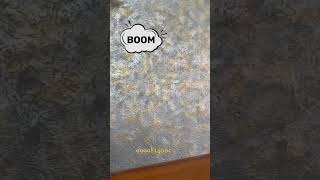 How to painting Rastic wall texture top coat silver metallic gold ViralshortsViralvideoyoutube [upl. by Arteid265]